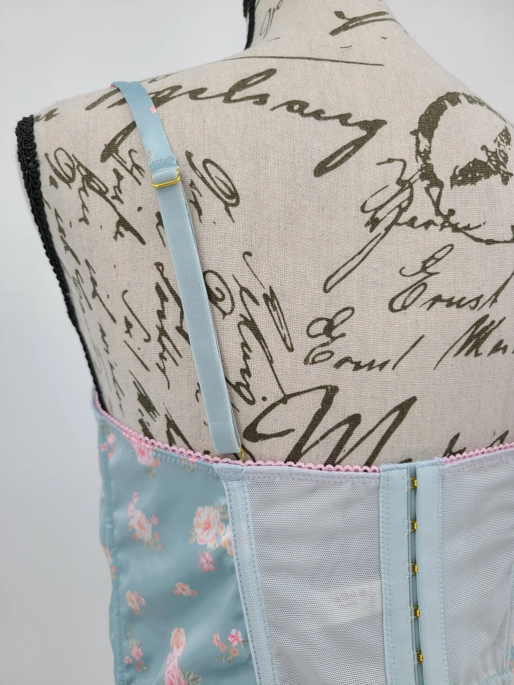 Anthropologie's LyreBird Satin Longline Bralette And Underwear Set Size Medium